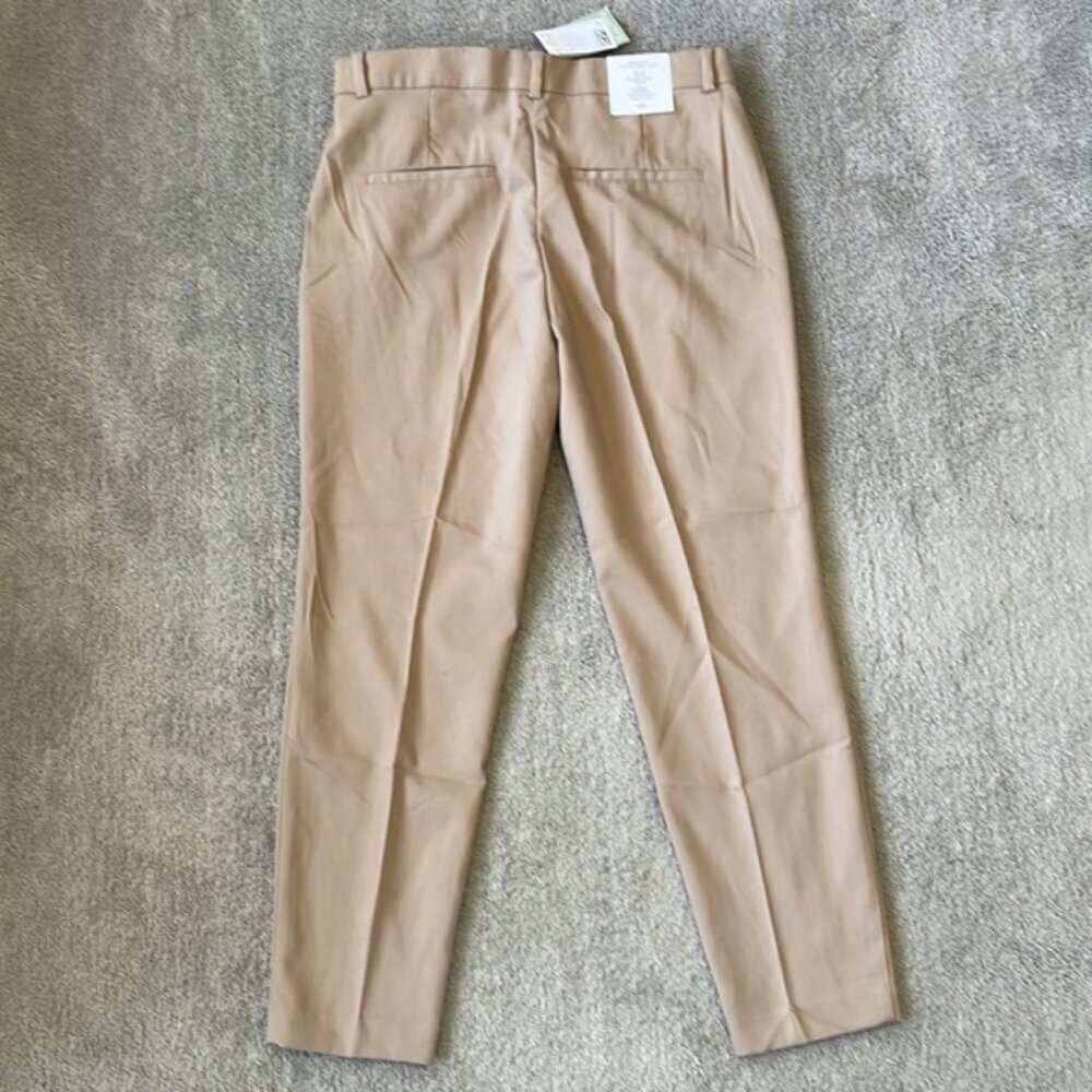 NWT H&M Beige Slacks Ankle Length - Size 14 - Picture 2 of 5